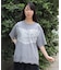 レース×ロゴビッグＴシャツ