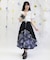 ルミナスムーン柄２ＷＡＹスカート