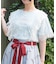 レースレイヤードＴシャツ