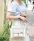 薔薇エンボス配色ボストン
