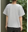 レース×編み上げカットプルオーバー