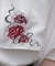 彼岸花刺繍ネクタイブラウス