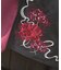 彼岸花刺繍ネクタイブラウス