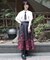 彼岸花柄ＳＫ