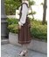 フリルサス付スカート
