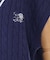刺繍入りチルデンニットベスト