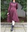 Ｗ釦フィッシュテールワンピース
