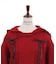 フーディフリルロングニット