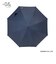 日傘 レディース 長傘 遮熱 遮光 UVカット 99%以上 軽量 ミニパラソルスリム 40cm 8本骨 -0& ゼロアンド デニム ショートスライド 晴雨兼用 手開き 安全カバー付き 裏側黒コーティング はっ水 シリコンの手元 52872