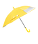 キッズ日傘 長傘 晴雨兼用 LINEDROPS 55cm ジャンプ式 UVカット率＆遮光率99.9％以上 遮熱効果 はっ水加工 尖っていないT型露先 反射テープ 透明窓つき 8本骨 通学 イエロー 54633