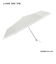グログランリボン　晴雨兼用折りたたみ傘　ホワイト