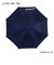 グログランリボン×ステッチ　晴雨兼用傘　ネイビー