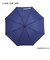 ピンドット　雨傘　ネイビー
