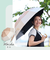 長傘 晴雨兼用 centelleo(センテリオ) バイカラー 手開き式 50cm UVカット率99.9％以上 遮光率100％ 遮熱効果 はっ水加工 MOC 57337