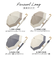 長傘 晴雨兼用 centelleo(センテリオ) バイカラー レース 手開き式 50cm UVカット率99.9％以上 遮光率100％ 遮熱効果 はっ水加工 OW×GRBE 57374