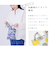 折りたたみ傘 晴雨兼用 河馬印本舗 50cm 手開き式 UVカット率99％以上 遮光率99％以上 遮熱効果 はっ水加工 UPF50＋ 和柄 着物 浴衣  ピンポンマム（青藍／せいらん） 54382