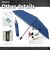 折りたたみ傘 晴雨兼用 innovator 55cm 自動開閉 安全飛び出し防止機能付き UVカット率99.9％以上 遮光率99.9％以上 遮熱効果 はっ水加工 ワンタッチ ペールブルー 18752