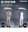 折りたたみ傘 晴雨兼用 innovator 60cm 手開き式 UVカット率100％ 遮光率100％ 遮熱効果 はっ水加工 スリム カラビナ付き 軽量 ネイビー 18764