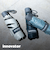 折りたたみ傘 晴雨兼用 innovator 53cm 手開き式 UVカット率100％ 遮光率100％ 遮熱効果 はっ水加工 コンパクト カラビナ付き バックルパーツ付き ネイビー 18771