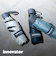 折りたたみ傘 晴雨兼用 innovator 53cm 手開き式 UVカット率100％ 遮光率100％ 遮熱効果 はっ水加工 コンパクト カラビナ付き バックルパーツ付き ホワイト×シルバー 18774