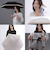 折りたたみ傘 晴雨兼用 centelleo(センテリオ) バイカラー グログランリボン 三段折りたたみ傘 手開き式 50cm UVカット率99.9％以上 遮光率100％ 遮熱効果 はっ水加工 58203 58204 58205 58206 58207