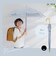 キッズ日傘 長傘 晴雨兼用 LINEDROPS 55cm ジャンプ式 UVカット率＆遮光率99.9％以上 遮熱効果 はっ水加工 尖っていないT型露先 反射テープ 透明窓つき 8本骨 通学 合板手元 ニュアンスカラー ネームタグ 54789 54790 54791 54792
