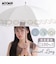 長傘 婦人用 晴雨兼用 ムーミン 50cm 手開き式 UVカット率99.9％以上 遮光率100％　遮熱効果 はっ水加工 8本骨 56231 56232 56233