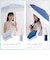 折りたたみ傘 晴雨兼用 日傘 手開き式 UVカット率99.9＆以上 遮光率100％ 遮熱 レディース バイカラー 大きいサイズ Cynthia シンシア 55cm 54617 54618 54619 54620 54621 54622 54623 54624 54714 54715 54716 54717 54718 54746 54747 54748
