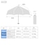 折りたたみ傘 レディース 日傘 晴雨兼用 白の頂 OUTSIDE 50cm 手開き式 UVカット率＆遮光率100％ 遮熱効果 はっ水 超軽量 スリム ホワイト シンプル おしゃれ 5本骨 89116