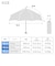 折りたたみ傘 レディース 日傘 晴雨兼用 白の頂 OUTSIDE 50cm 手開き式 UVカット率＆遮光率100％ 遮熱効果 はっ水 超軽量 コンパクト ホワイト シンプル おしゃれ 6本骨 89118
