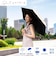 折りたたみ傘 レディース 晴雨兼用 日傘 UVカット率99.9％以上 遮光率100％ 遮熱 超コンパクト 手開き式 50cm バイカラー 収納しやすいケースつき Cynthia シンシア 54727  54730  54731