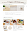 SHABBY WOOD レターチェスト
