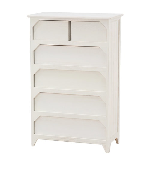 SHABBY WOOD 6Dチェスト｜ビーカンパニーの通販｜&mall（アンドモール