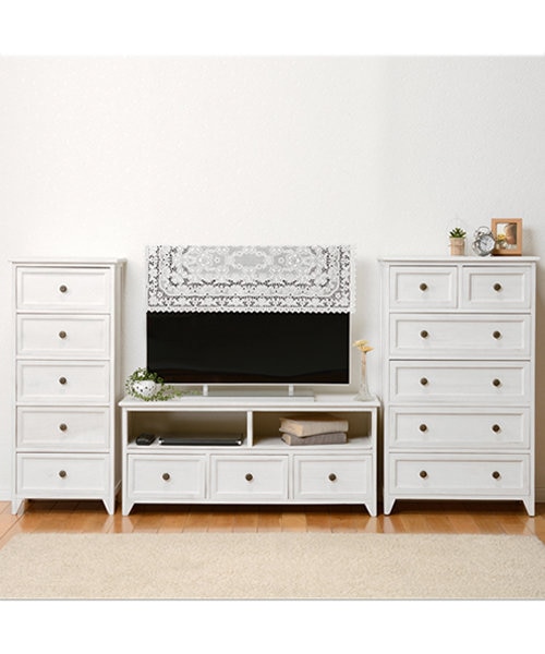 SHABBY WOOD 6Dチェスト｜ビーカンパニーの通販｜&mall（アンドモール