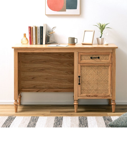 シェルフデスク★カントリー アンティーク調★B-company★送料込み アンティーク調 デスク｜ビーカンパニーの通販｜&mall（アンド