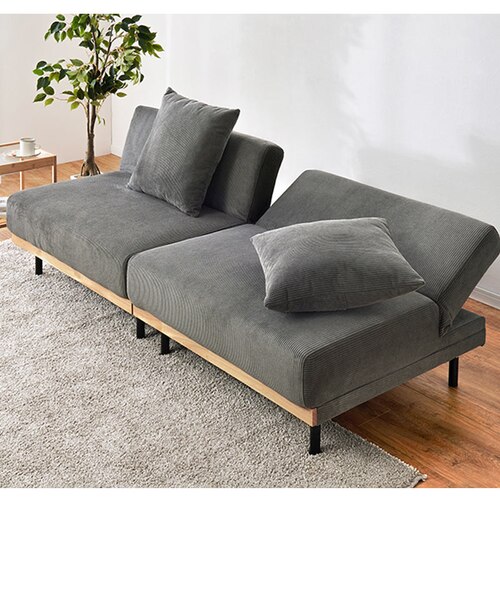 コーデュロイ ソファベッド｜ビーカンパニーの通販｜&mall（アンド