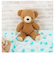 【当商品送料無料】くま ぬいぐるみ 通販 クマのフカフカ Mサイズ 日本製 童心 ふわふわ ギフト 贈り物 プレゼント クリスマス 誕生日 かわいい