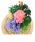 【当商品送料無料】プリザーブドフラワー ガラスドーム 通販 仏花 仏壇用 ブリザードフラワー プリザードフラワー お供え 花 枯れない お盆 彩華