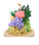【当商品送料無料】プリザーブドフラワー ガラスドーム 通販 仏花 仏壇用 ブリザードフラワー プリザードフラワー お供え 花 枯れない お盆 彩華