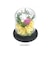【当商品送料無料】プリザーブドフラワー ガラスドーム 通販 仏花 仏壇用 ブリザードフラワー プリザードフラワー お供え 花 枯れない お盆 彩華
