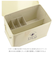 【当商品送料無料】救急箱 おしゃれ 通販 大 スチール 収納ボックス フタ付き 収納ケース 蓋つき 蓋付き 内皿付き 仕切り付き 大容量