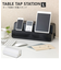 【当商品送料無料】タブレット スタンド 卓上 通販 テーブルタップステーション L テーブルタップボックス ケーブルボックス 大型 スマホ