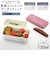 【当商品送料無料】お弁当箱 2段 通販 ランチボックス 小学生 おしゃれ 弁当箱 女子 下段 280ml 上段 450ml 約 730ml 二段