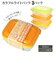 【当商品送料無料】保存容器 プラスチック 通販 カラフルライトパック 500ml 3個パック 洗いやすい 電子レンジ対応 フタをしたまま レンジOK