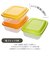 【当商品送料無料】保存容器 プラスチック 通販 カラフルライトパック 500ml 3個パック 洗いやすい 電子レンジ対応 フタをしたまま レンジOK