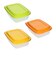 【当商品送料無料】保存容器 プラスチック 通販 カラフルライトパック 500ml 3個パック 洗いやすい 電子レンジ対応 フタをしたまま レンジOK