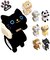【当商品送料無料】トイレ ペーパーホルダーカバー ねこのしっぽ トイレ ペーパーホルダーカバー トイレットペーパーカバー カバー 可愛い 定番