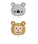 【当商品送料無料】がま口 p+gdesign ピージーデザイン 通販 財布 サイフ レディース キッズ 子供用 レトリーバー パグ ダルメシアン
