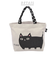 【当商品送料無料】ミニトートバッグ キャンバス 通販 猫 猫3兄弟 小さめ ミニ 小 かわいい 布 レディース ランチバッグ 猫三兄弟 ネコ ねこ