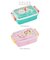 【当商品送料無料】幼稚園 お弁当箱 通販 ランチボックス ふわっと弁当箱 おしゃれ かわいい 1段 キャラクター グッズ スケーター 弁当箱